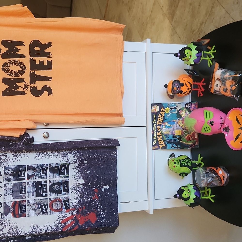Halloween T-Shirts And Decor